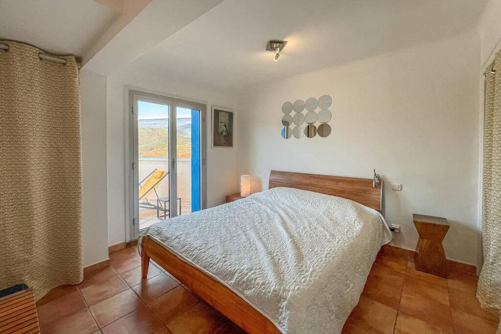 Attique A Banyuls - Vue Mer Et Montagne Eksteriør bilde